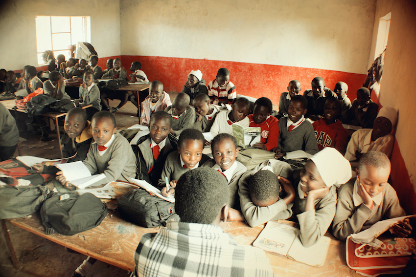 Children at Chazon, Molo Kenya
